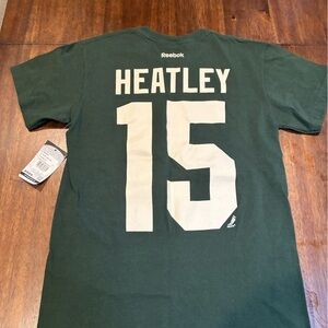 New Reebok Minnesota Wild Dany Heatley T-Shirt Men’s Size Small